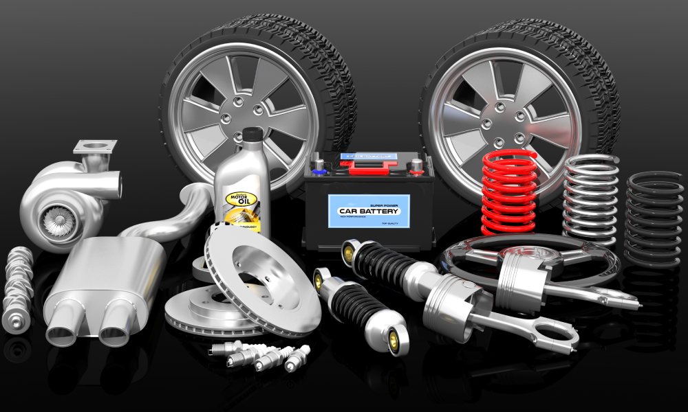 An image of car parts for Modern Performance & Classic Auto Parts.