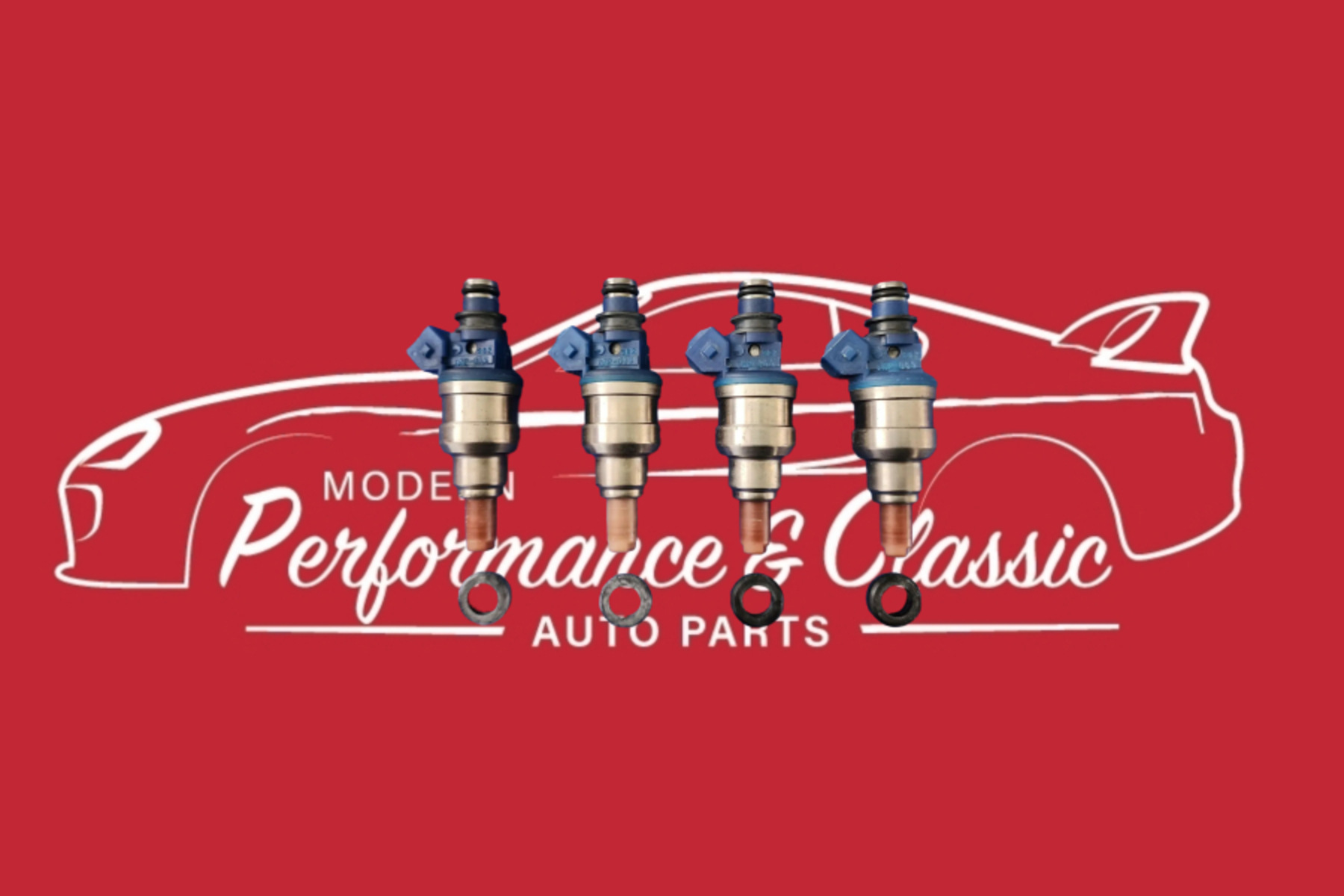 OEM Nikki Fuel Injectors Set (4) INP-065 For 1994-1999 Mitsubishi 2.4L I4 – Remanufactured, Lifetime Warranty
