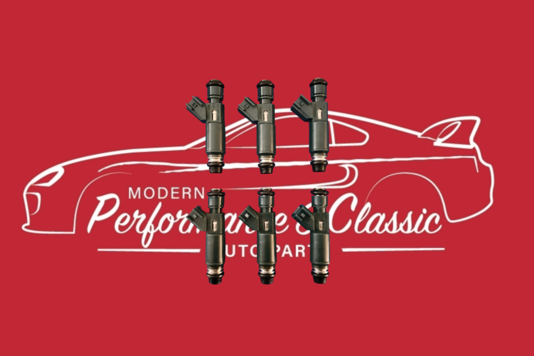 Mazda MPV 3.0L V6 engine genuine refurbished fuel injectors 2M2E-A7B
